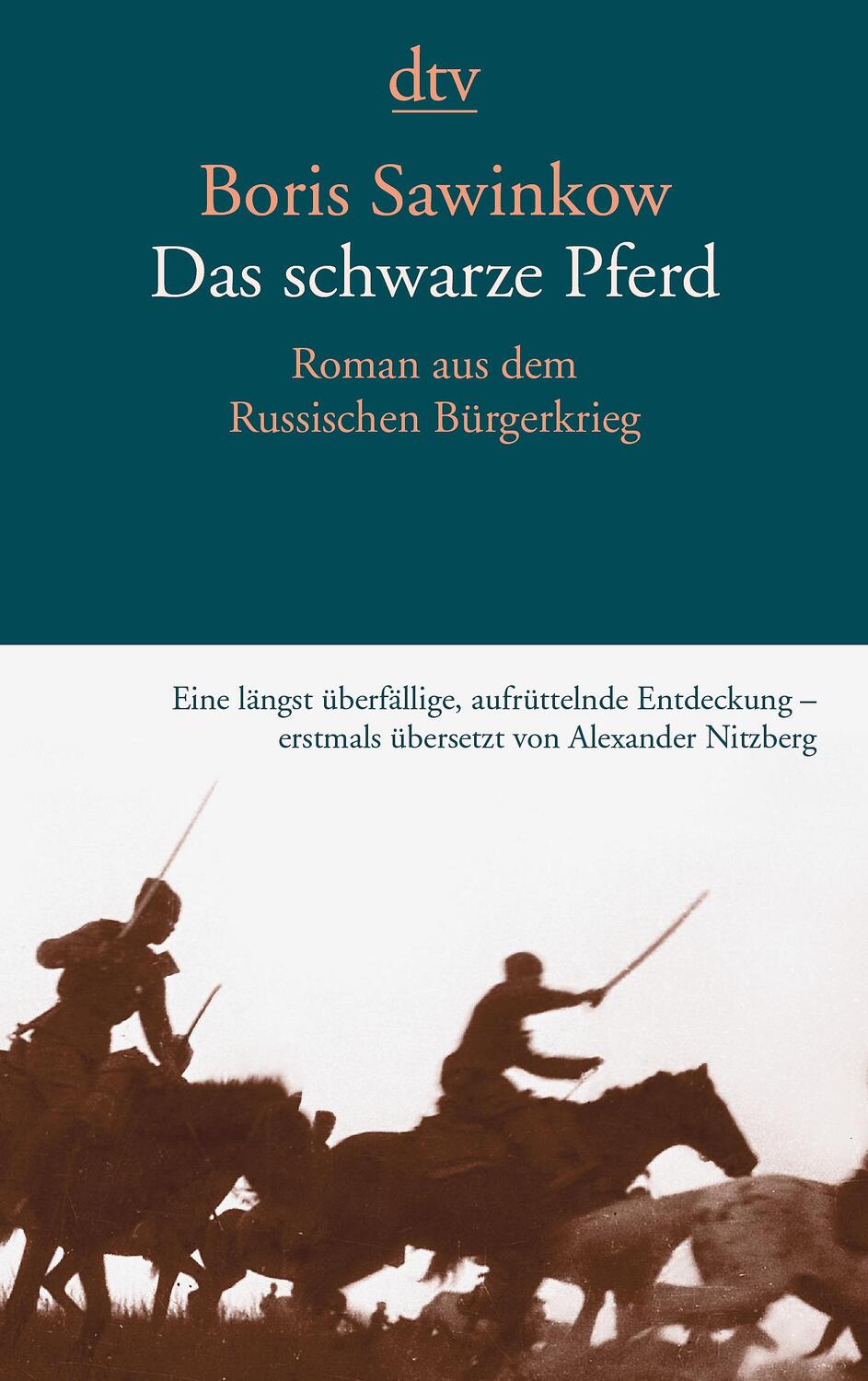 Cover: 9783423146333 | Das schwarze Pferd | Roman aus dem Russischen Bürgerkrieg | Sawinkow