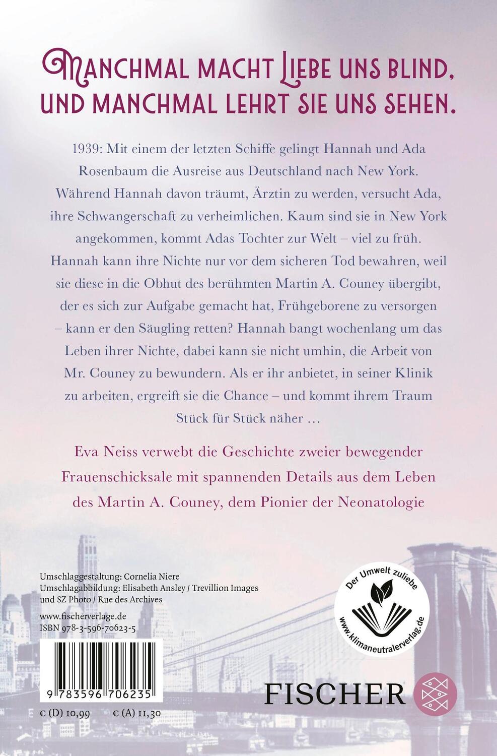 Rückseite: 9783596706235 | Das Leben in unseren Händen | Eva Neiss | Taschenbuch | 416 S. | 2022