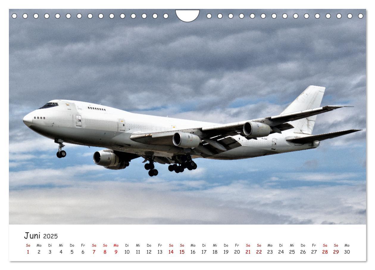 Bild: 9783435101061 | Besondere Flugzeugtypen (Wandkalender 2025 DIN A4 quer), CALVENDO...