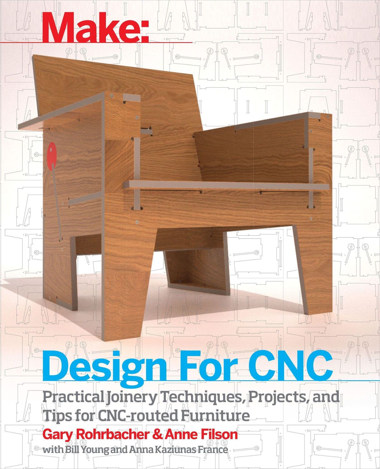 Cover: 9781457187421 | Design for CNC | Furniture Projects and Fabrication Technique | Buch