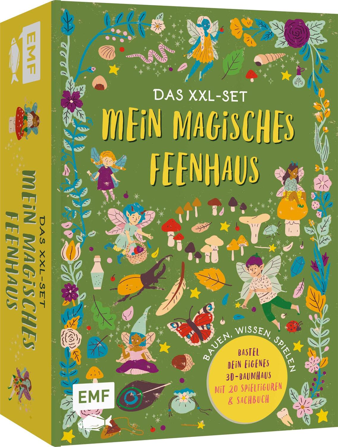 Cover: 9783745920970 | Das XXL-Set - Bauen, Wissen, Spielen: Mein magisches Feen-Haus | Buch