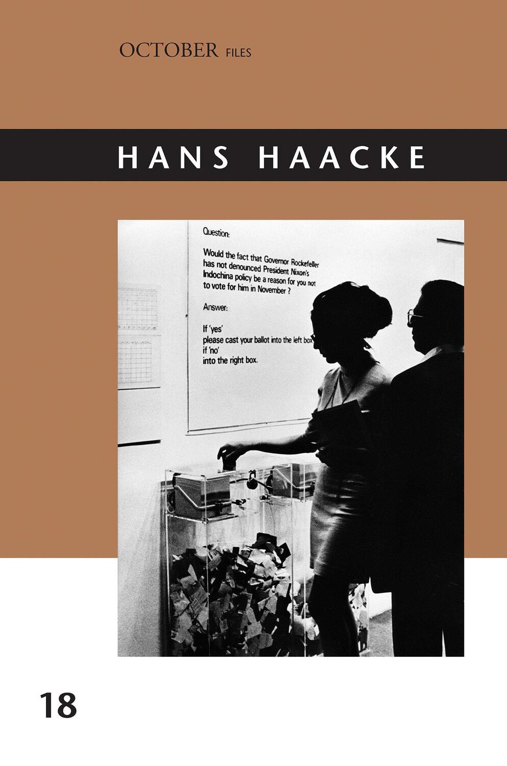 Cover: 9780262527934 | Hans Haacke | Taschenbuch | October Files | Einband - flex.(Paperback)