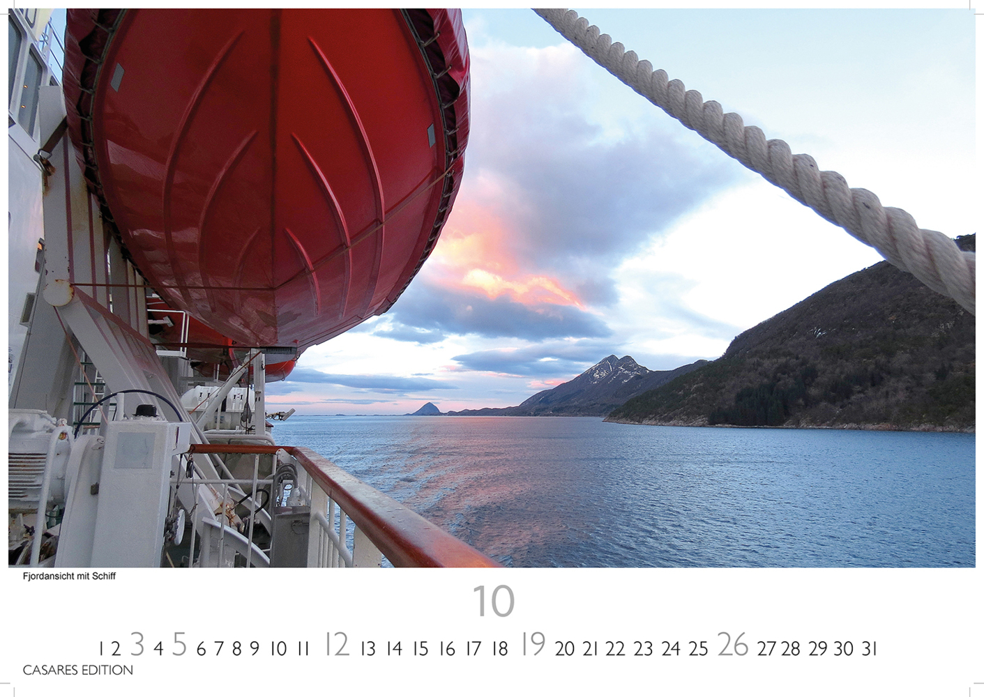 Bild: 9781835241967 | Hurtigruten 2025 L 35x50cm | Kalender | 14 S. | Deutsch | 2025