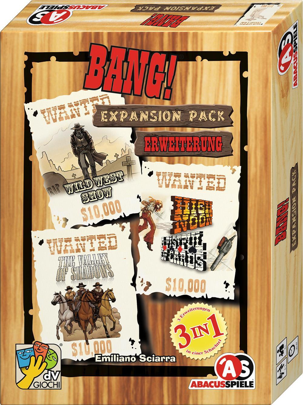 Cover: 4011898381597 | BANG! Expansion Pack Erweiterung | Emiliano Sciarra | Spiel | 38159