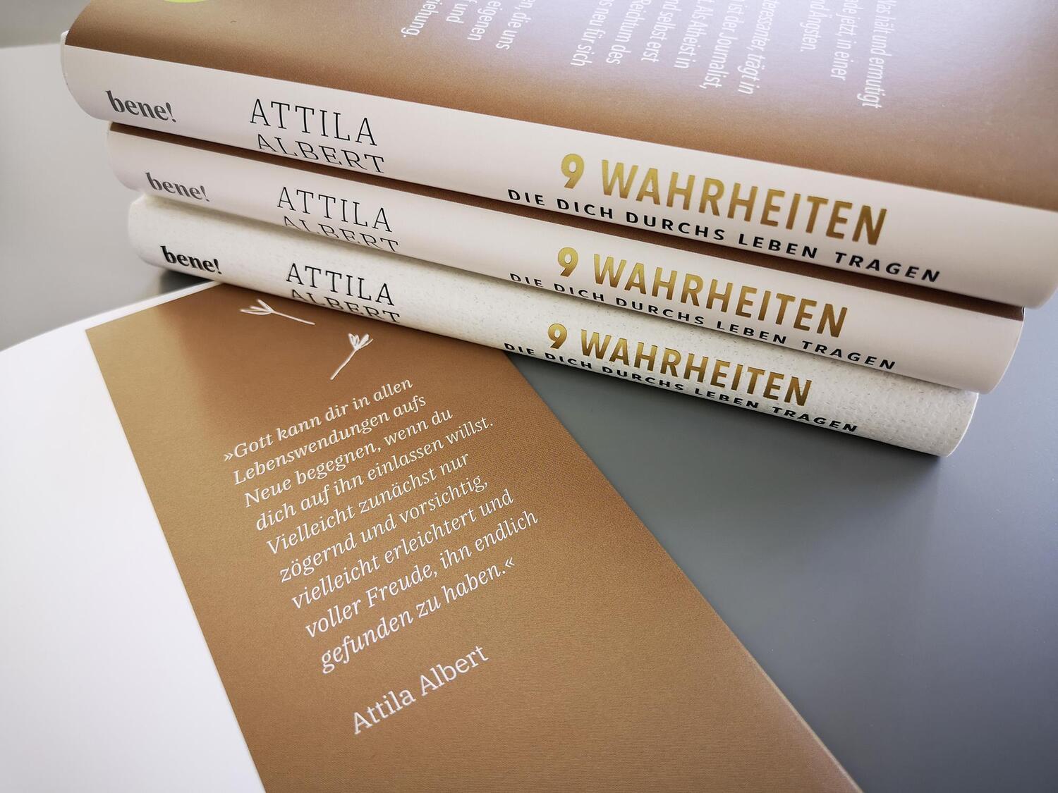 Bild: 9783963402128 | 9 Wahrheiten, die dich durchs Leben tragen | Attila Albert | Buch