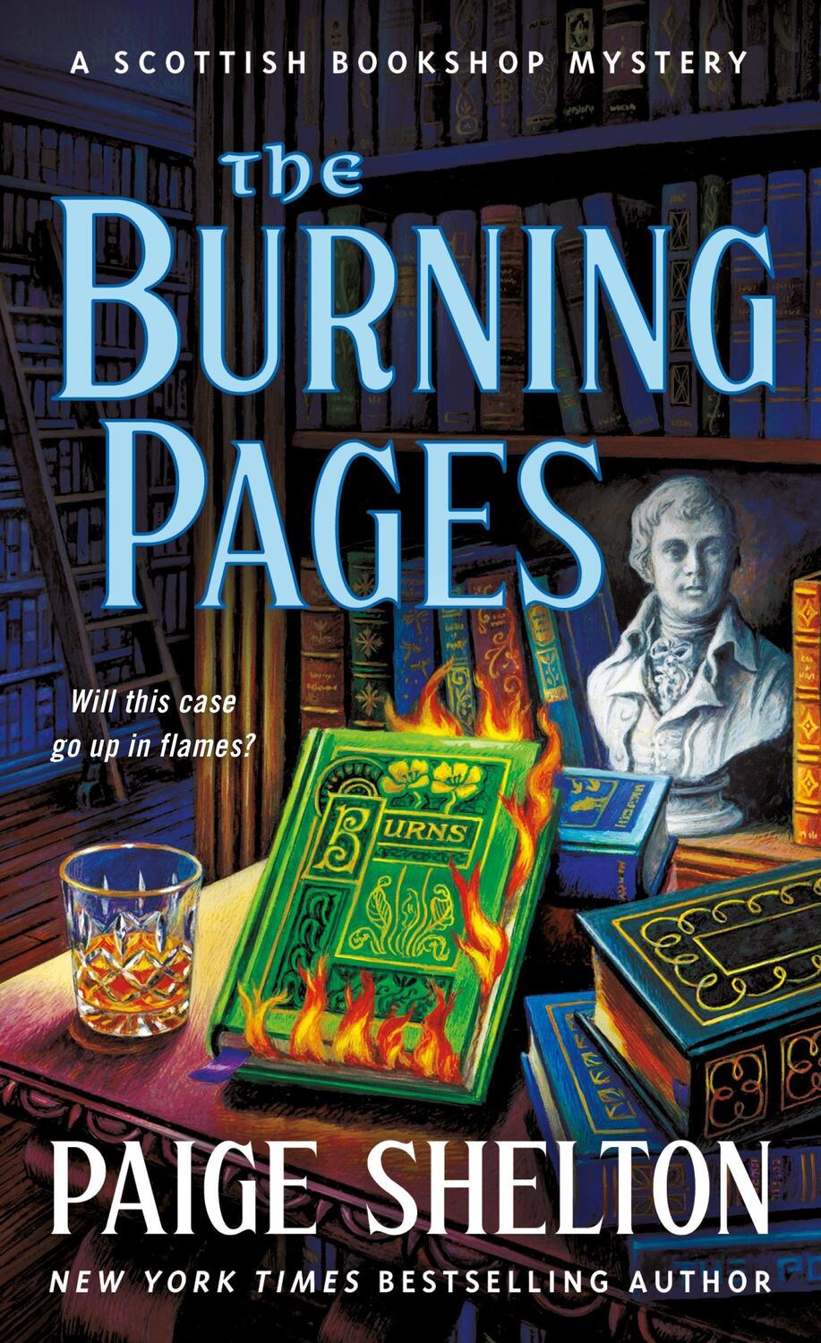Cover: 9781250789501 | The Burning Pages: A Scottish Bookshop Mystery | Paige Shelton | Buch