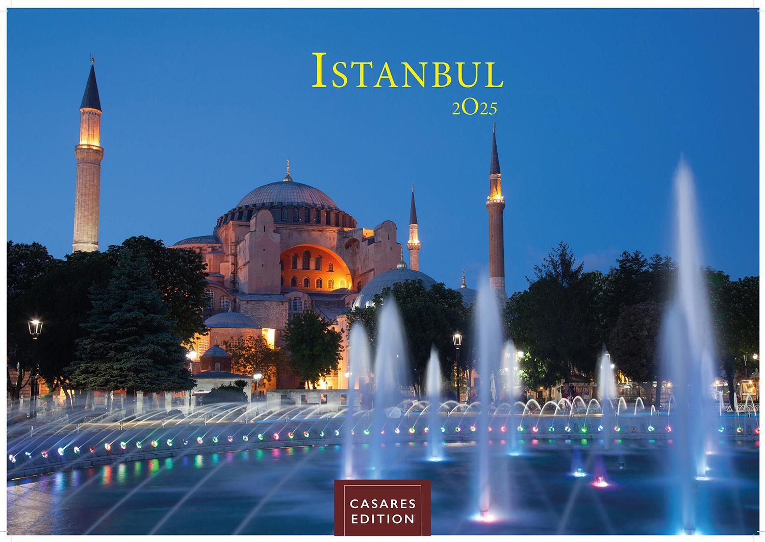 Cover: 9781835240847 | Istanbul 2025 L 35x50cm | Kalender | 14 S. | Deutsch | 2025
