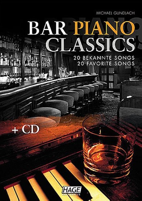 Cover: 4026929915597 | Bar Piano Classics | Songbuch (Klavier) | Hage Musikverlag