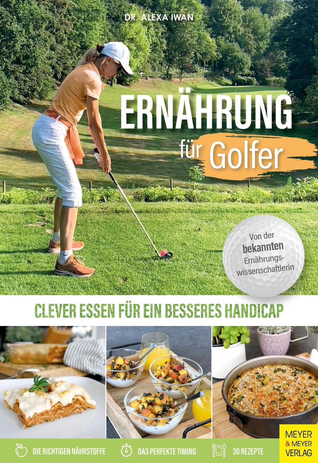 Cover: 9783840377723 | Ernährung für Golfer | Clever essen für ein besseres Handicap | Iwan