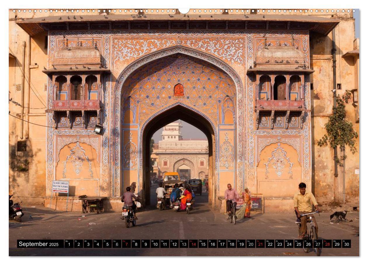 Bild: 9783435626922 | Indien - Rajasthan (Wandkalender 2025 DIN A2 quer), CALVENDO...