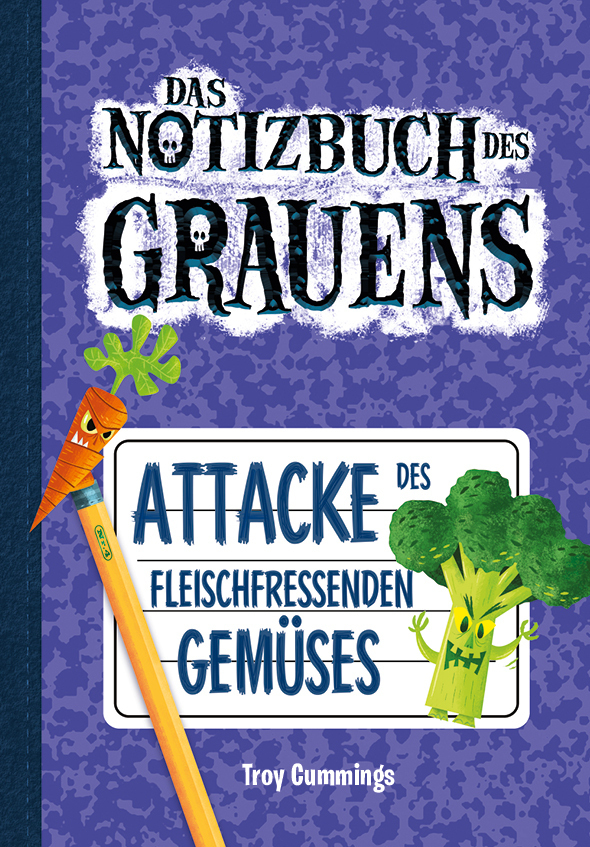 Cover: 9783947188611 | Das Notizbuch des Grauens - Attacke des fleischfressenden Gemüses