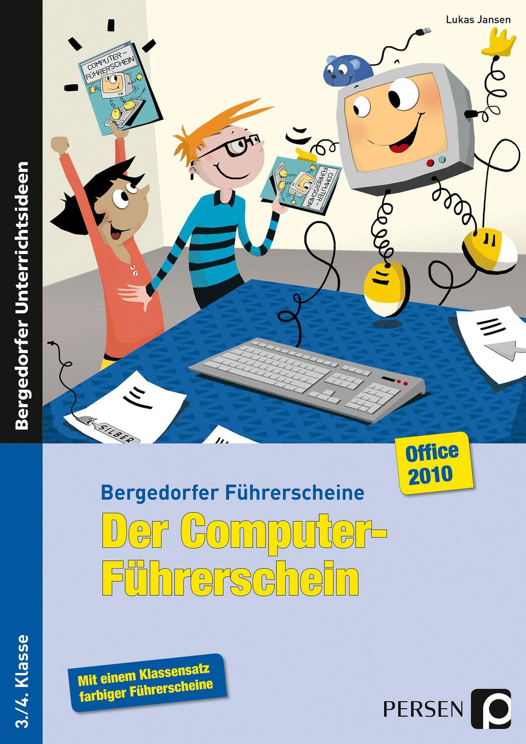 Cover: 9783403235927 | Der Computer-Führerschein - Office 2010 | 3./4. Klasse | Lukas Jansen