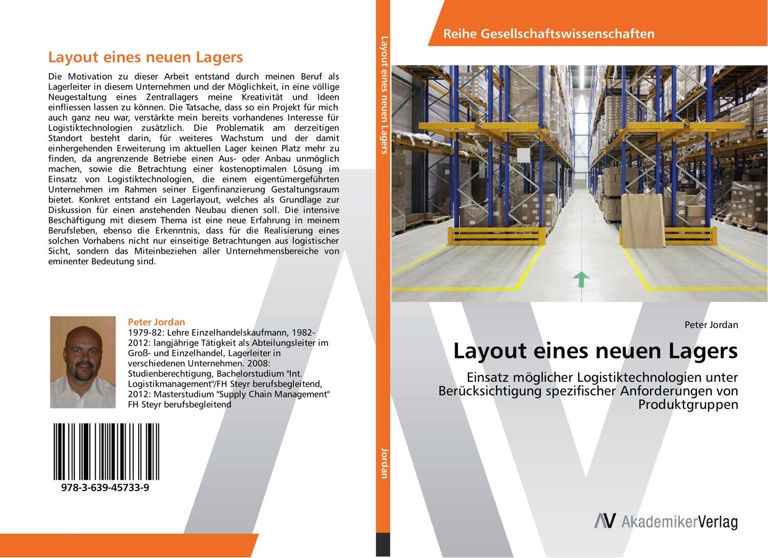 Cover: 9783639457339 | Layout eines neuen Lagers | Peter Jordan | Taschenbuch | Paperback