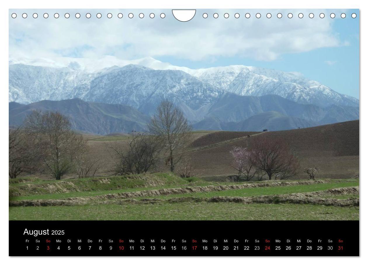 Bild: 9783435798124 | Afghanistan (Wandkalender 2025 DIN A4 quer), CALVENDO Monatskalender