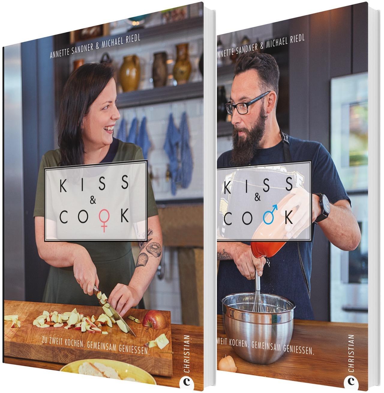 Cover: 9783959611930 | Kiss &amp; Cook 2 Bände | Zu zweit kochen. Gemeinsam genießen. | Buch