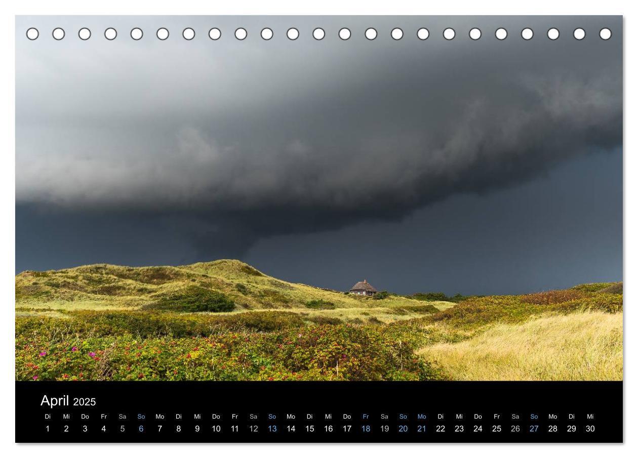 Bild: 9783435519064 | Wolken über Dänemark (Tischkalender 2025 DIN A5 quer), CALVENDO...