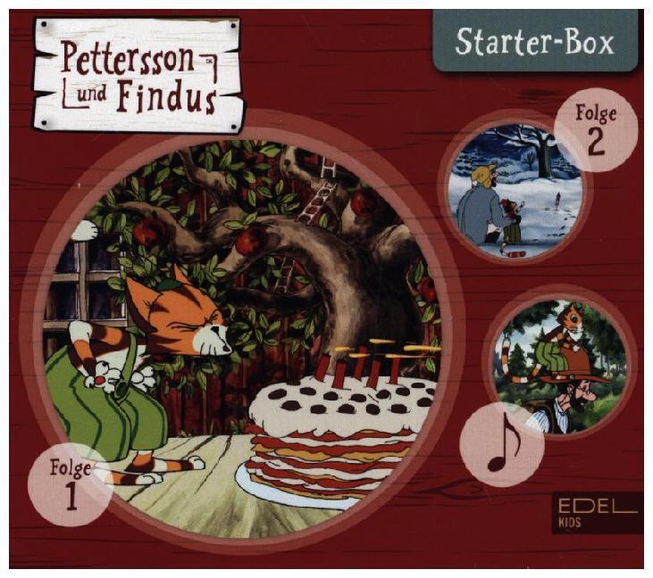 Cover: 4029759102694 | Pettersson und Findus: Starter-Box | Audio-CD | edelkids | 3 Audio-CDs