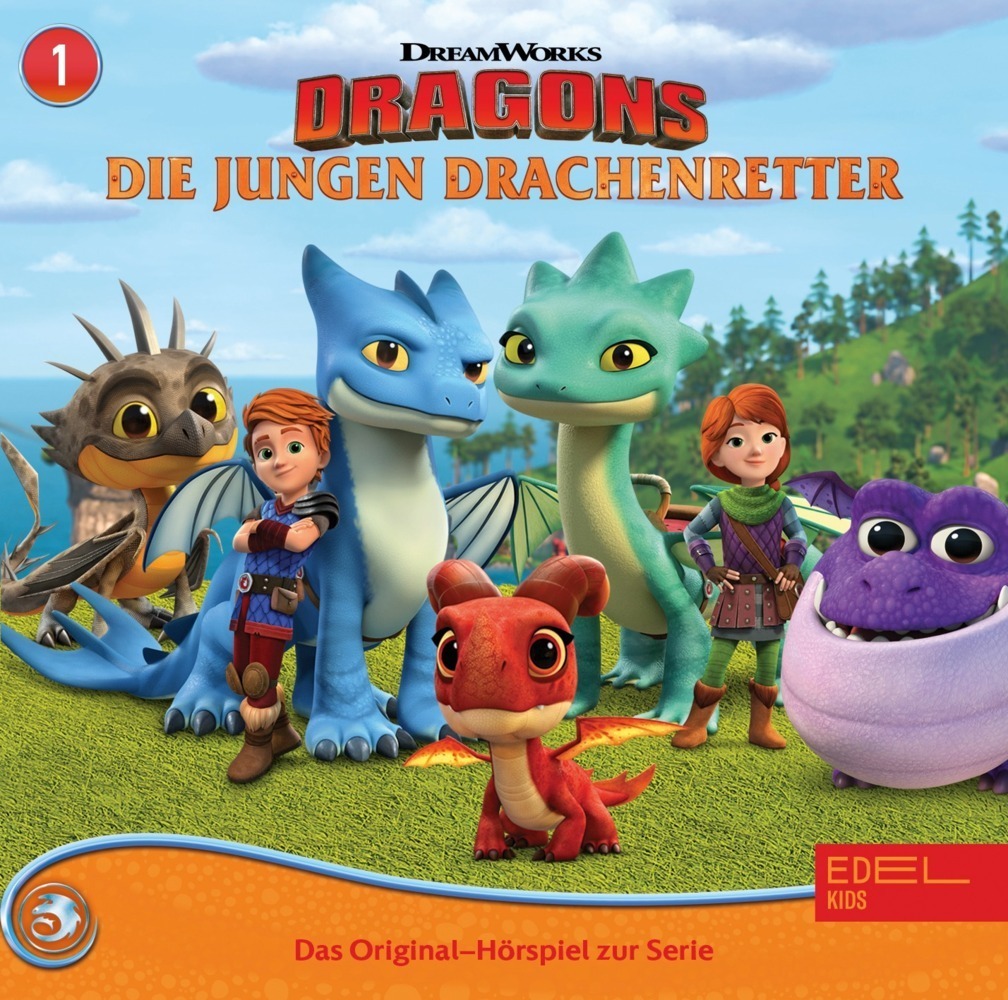 Cover: 4029759170242 | Dragons - Die jungen Drachenretter. Folge.1, 1 Audio-CD | Audio-CD