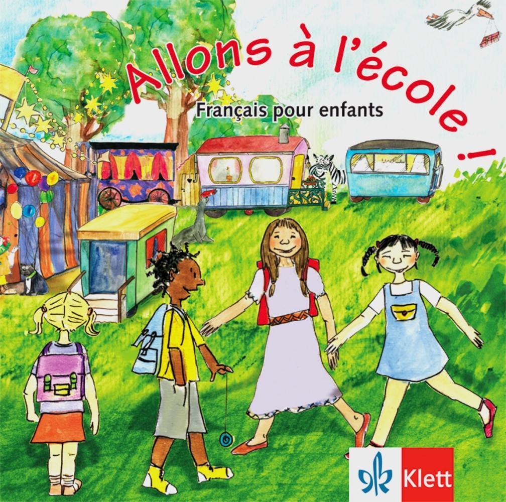 Cover: 9783125288171 | Allons à l'école !, Audio-CD | Français pour enfants | Beutelspacher