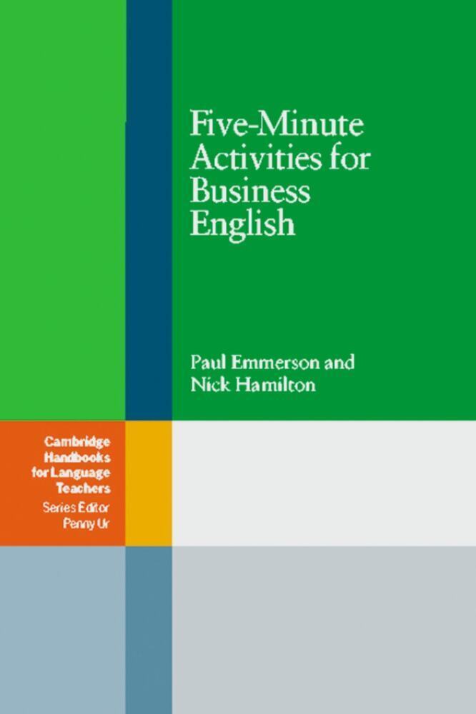 Cover: 9783125341463 | Five-Minute Activities for Business English | Paul Emmerson (u. a.)