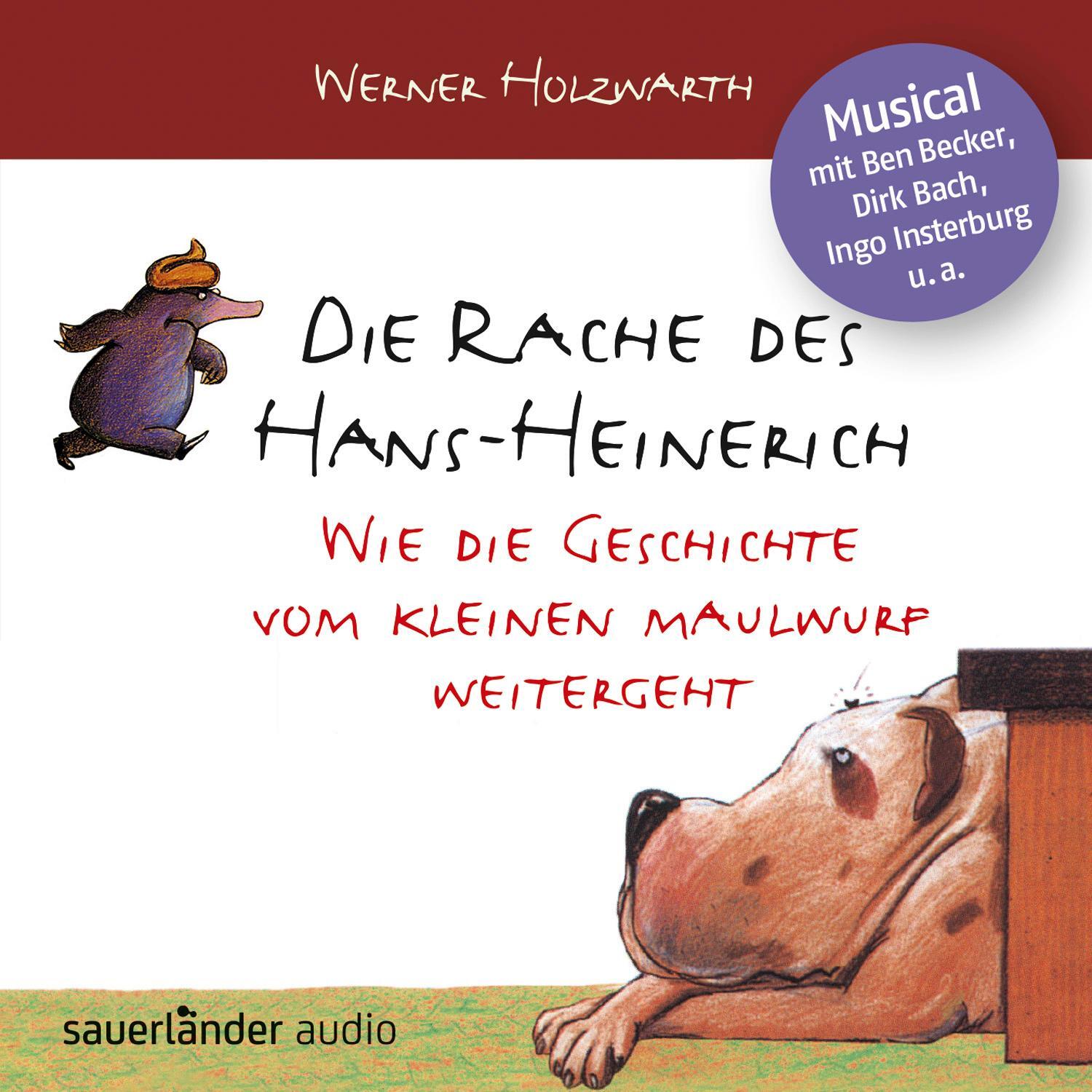 Cover: 9783839845158 | Die Rache des Hans-Heinerich | Werner Holzwarth | Audio-CD | Deutsch