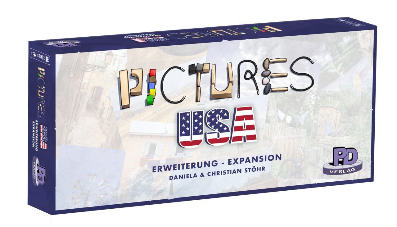 Cover: 4260754850108 | Pictures USA - Erweiterung | Daniela Stöhr (u. a.) | Spiel | In Karton