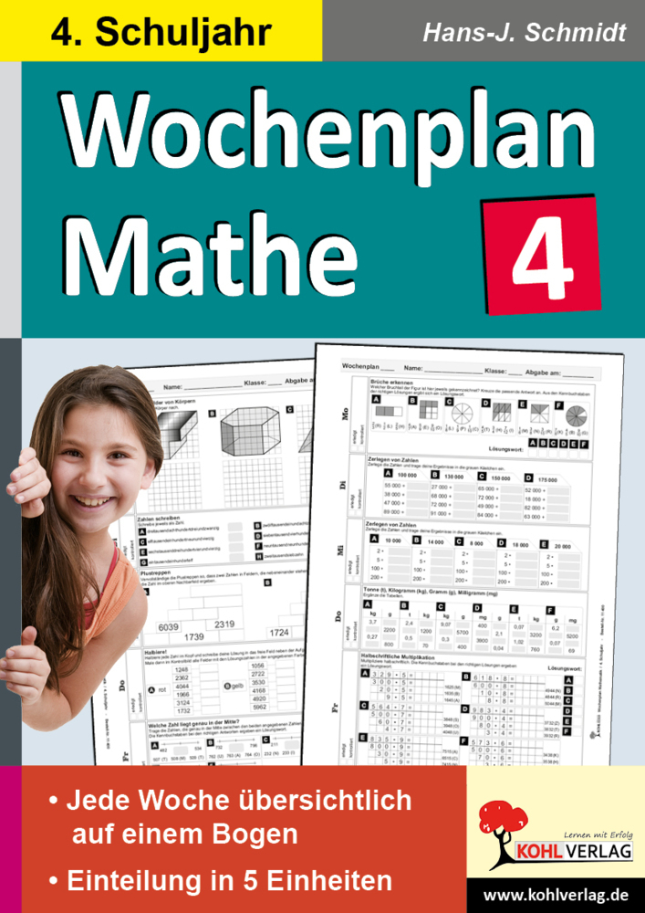 Cover: 9783866320956 | Wochenplan Mathe, 4. Schuljahr | Michael Junga | Taschenbuch | 2013