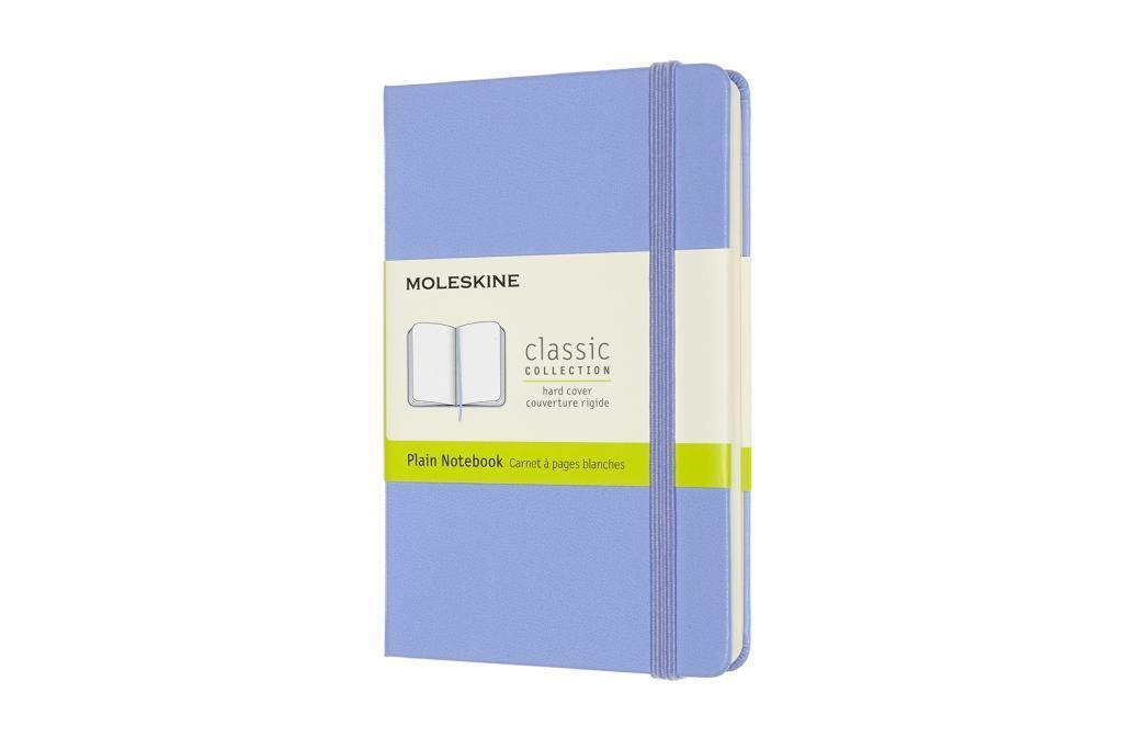 Cover: 8056420850802 | Moleskine Notizbuch Pocket/A6, Blanko, Fester Einband, Hortensien Blau