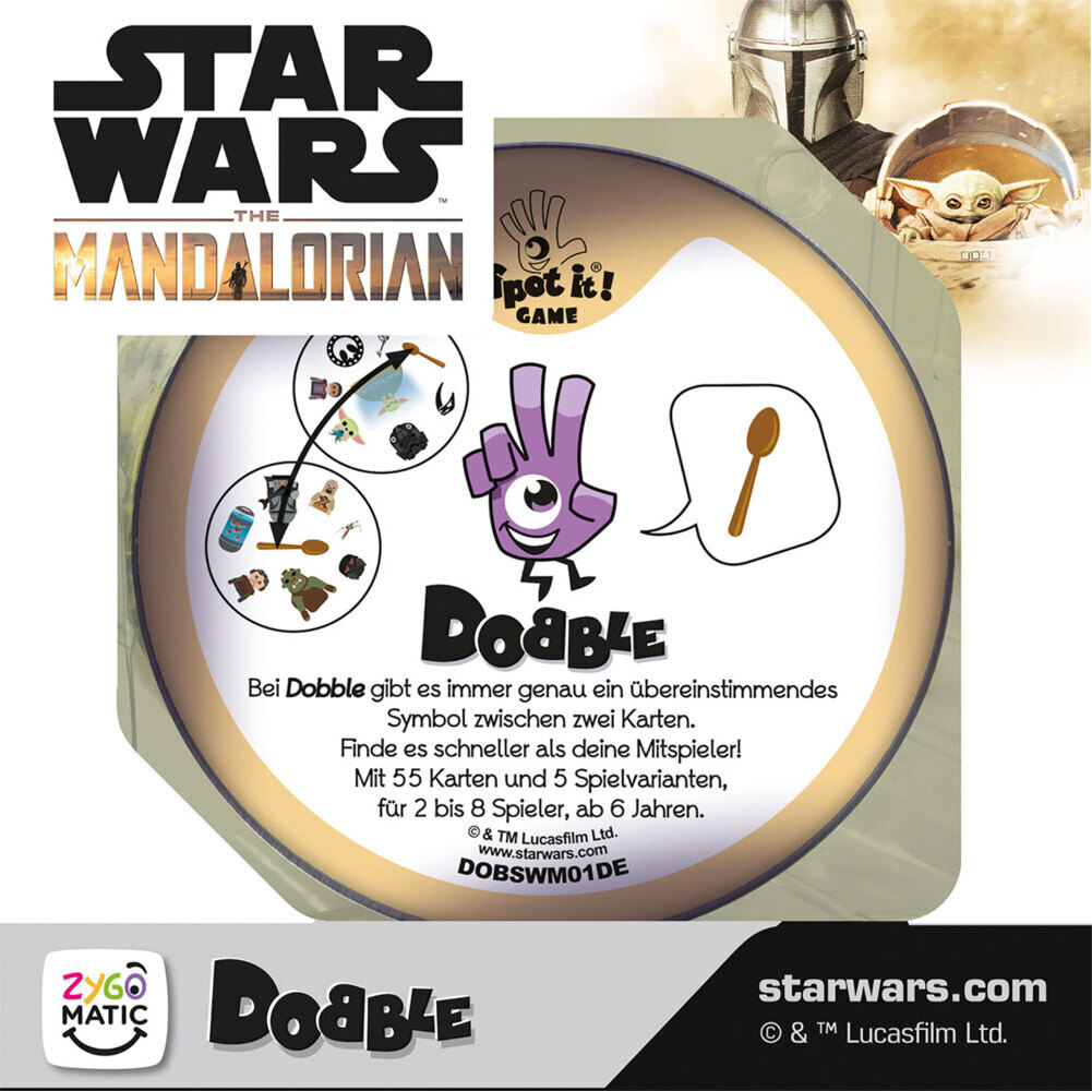 Bild: 3558380093121 | Dobble - Star Wars The Mandalorian (Spiel) | Denis Blanchot (u. a.)