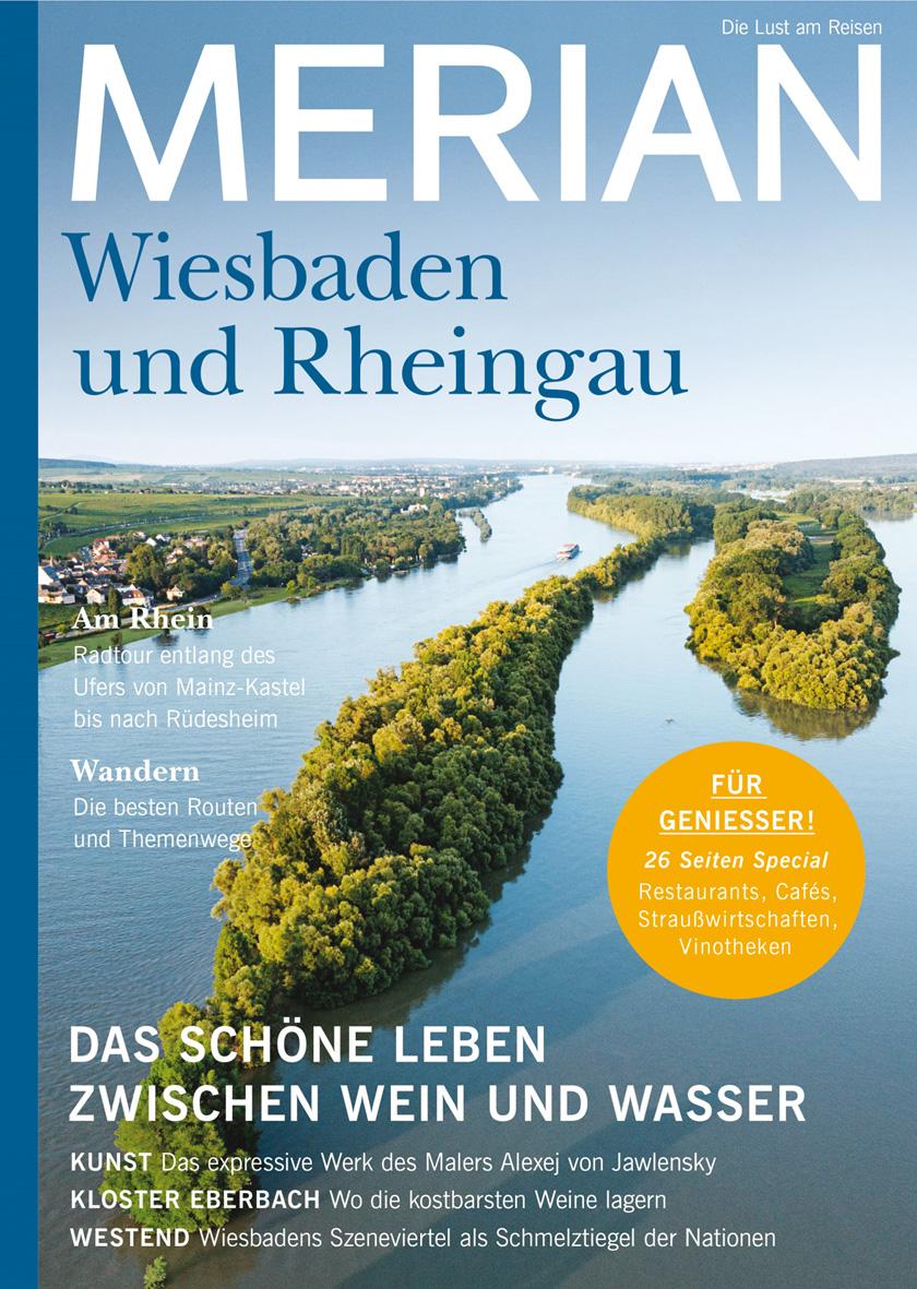 Cover: 9783834233097 | MERIAN Magazin Wiesbaden und der Rheingau 10/21 | Jahreszeiten Verlag