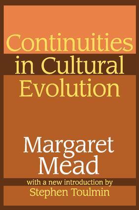 Cover: 9780765806048 | Continuities in Cultural Evolution | Margaret Mead | Taschenbuch
