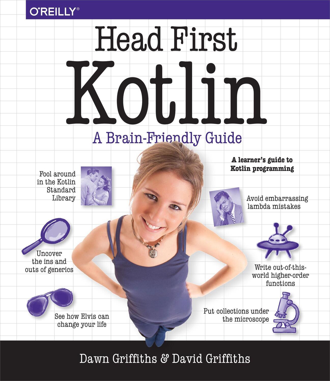Cover: 9781491996690 | Head First Kotlin | A Brain-Friendly Guide | Dawn Griffiths (u. a.)