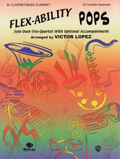 Cover: 654979030270 | Flex-Ability Pops | Solo-Duet-Trio-Quartet with Optional Accompaniment