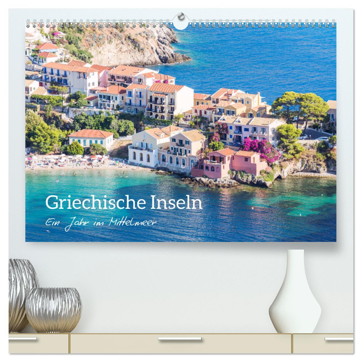 Cover: 9783383945076 | Griechische Inseln - Ein Jahr im Mittelmeer (hochwertiger Premium...