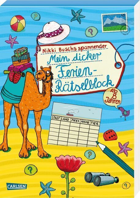 Cover: 9783551182968 | Rätselspaß Grundschule: Mein dicker Ferien-Rätselblock. Bd.7 | Busch