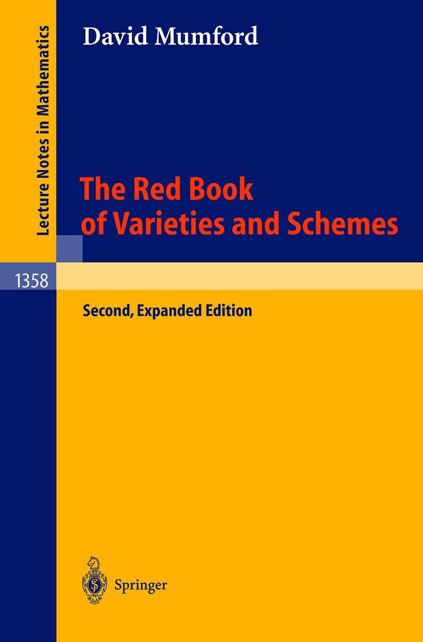 Cover: 9783540632931 | The Red Book of Varieties and Schemes | David Mumford | Taschenbuch