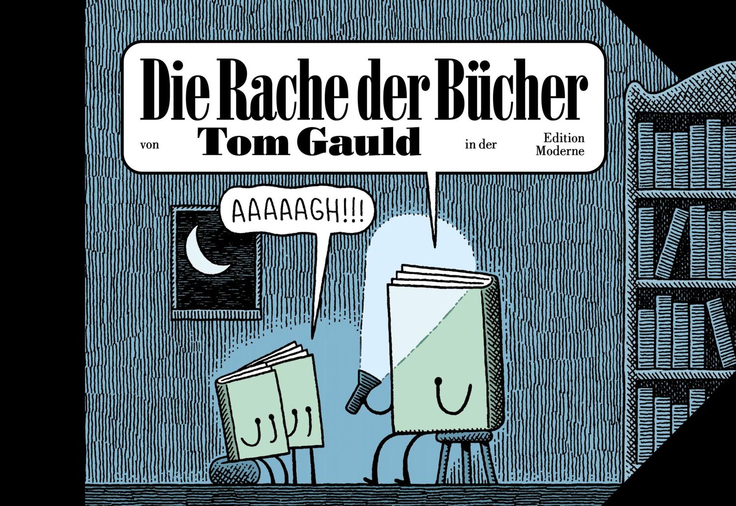 Cover: 9783037312506 | Die Rache der Bücher | Tom Gauld | Buch | 160 S. | Deutsch | 2023