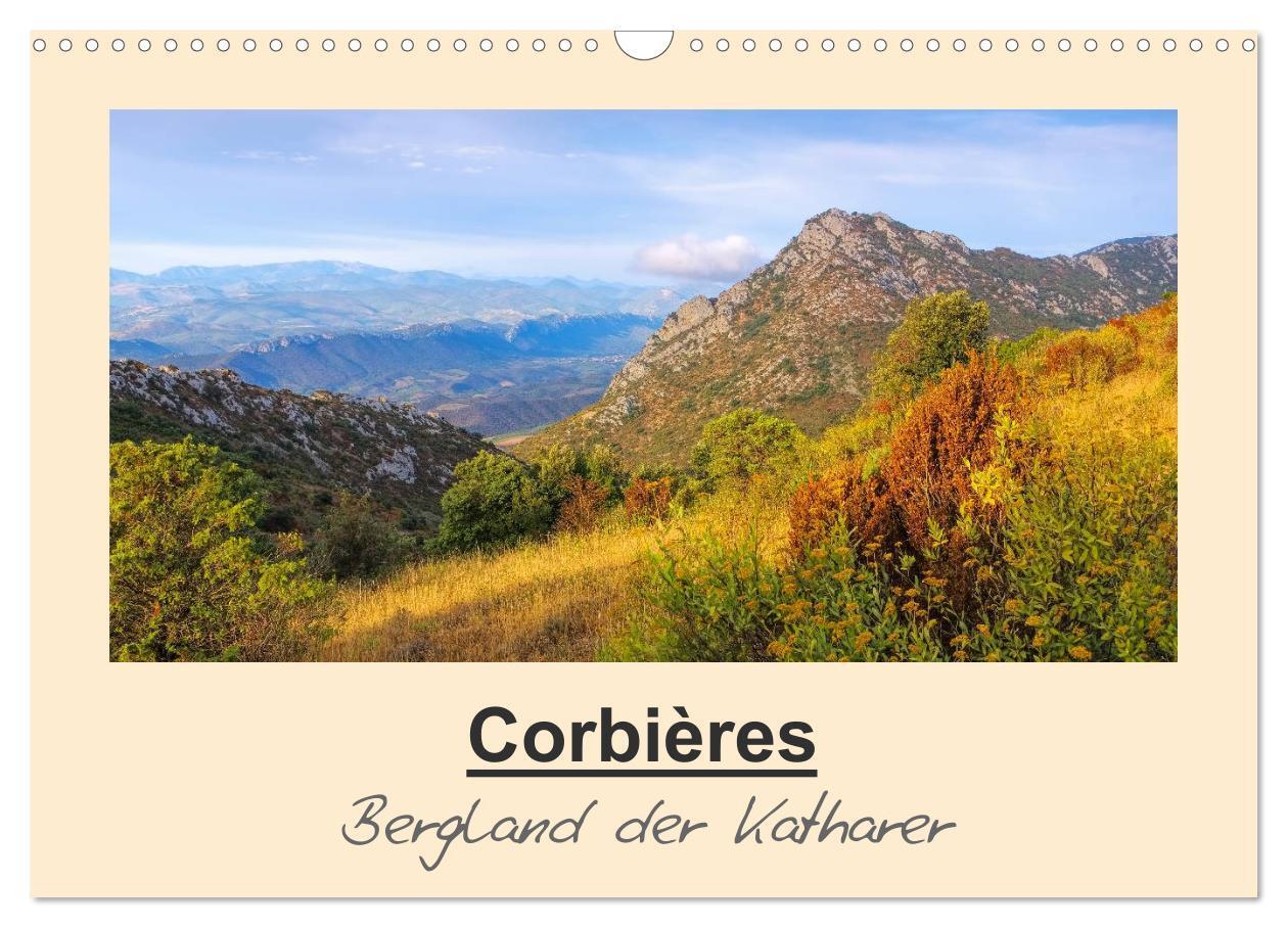 Cover: 9783383183973 | Corbieres - Bergland der Katharer (Wandkalender 2024 DIN A3 quer),...