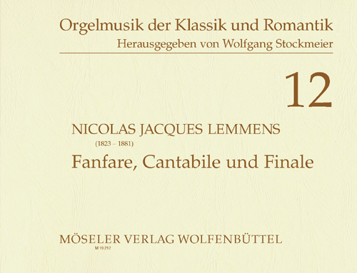 Cover: 9790203704126 | Fanfare Cantabile Finale | Nicolas-Jacques Lemmens | Buch