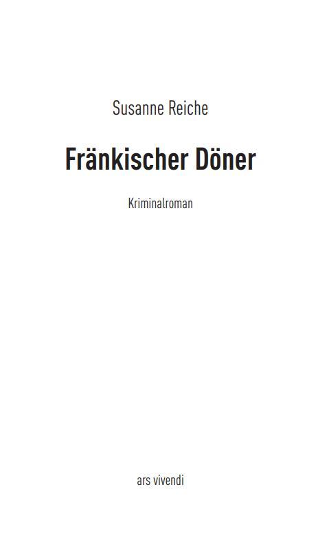 Bild: 9783747203583 | Fränkischer Döner | Kommissar Kastners fünfter Fall - Frankenkrimi