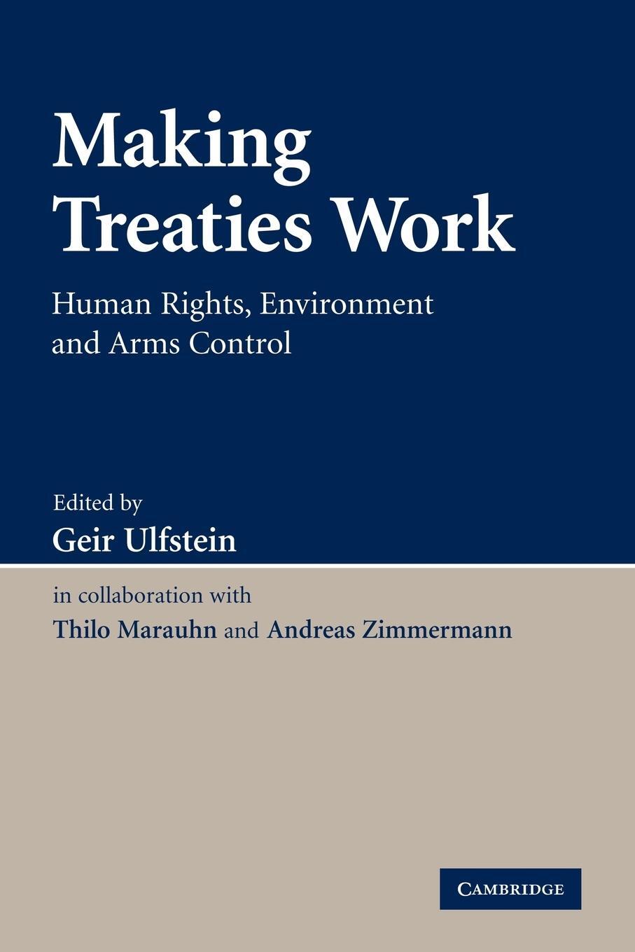 Cover: 9780521153928 | Making Treaties Work | Human Rights, Environment and Arms Control