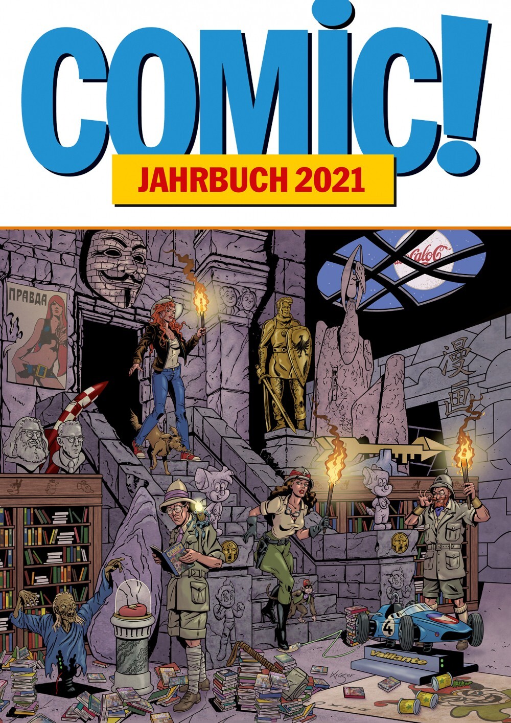 Cover: 9783888349515 | COMIC! - Jahrbuch 2021 | Dietmar Krüger (u. a.) | Geheftet | Deutsch