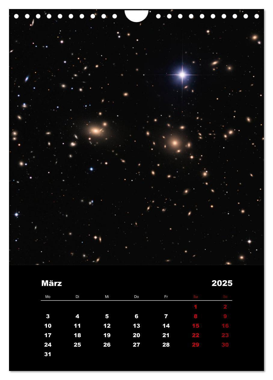 Bild: 9783435981489 | Das Universum (Wandkalender 2025 DIN A4 hoch), CALVENDO Monatskalender