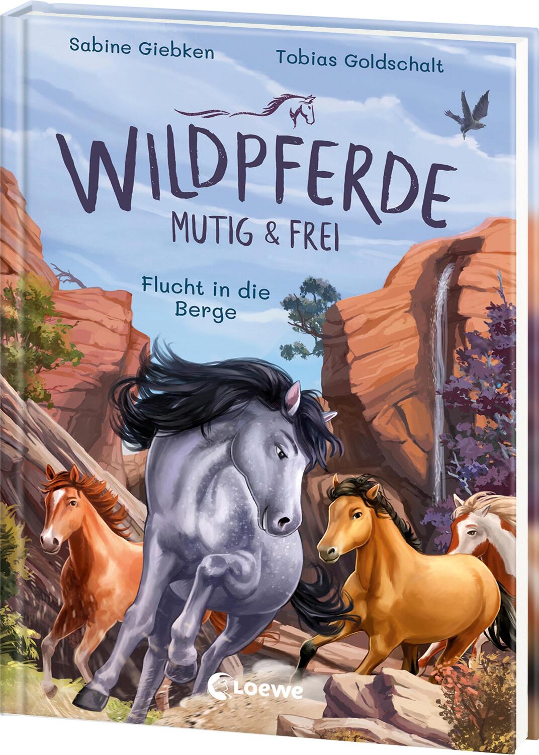 Cover: 9783743211889 | Wildpferde - mutig und frei (Band 3) - Flucht in die Berge | Giebken