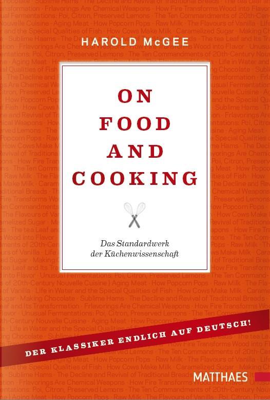 Cover: 9783985410101 | On Food and Cooking | Das Standardwerk der Küchenwissenschaft | Mcgee