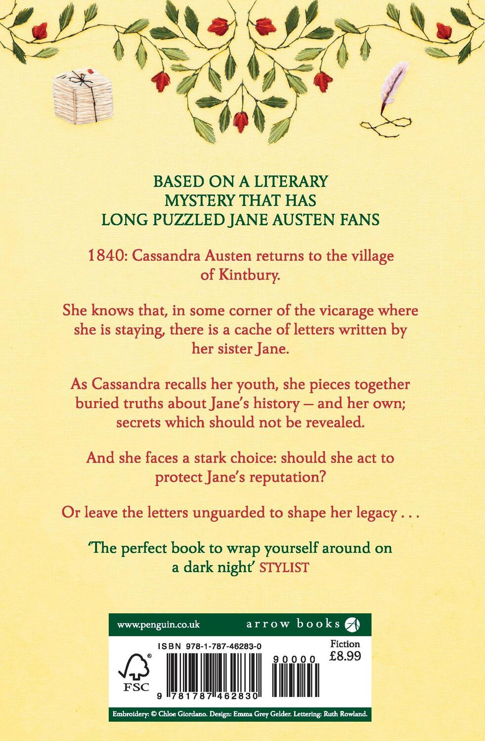 Rückseite: 9781787462830 | Miss Austen | Gill Hornby | Taschenbuch | B-format paperback | 2021