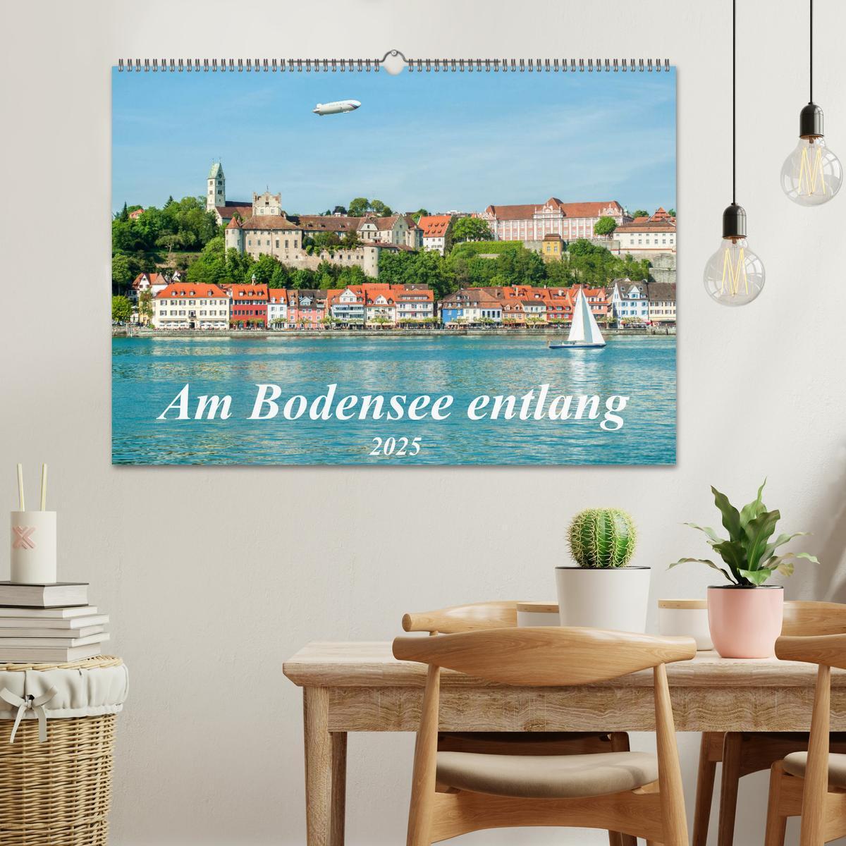 Bild: 9783435132218 | Am Bodensee entlang (Wandkalender 2025 DIN A2 quer), CALVENDO...