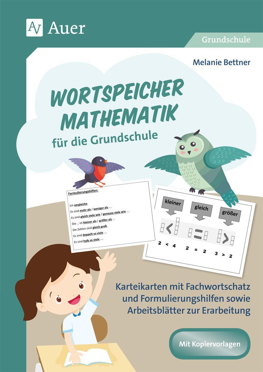 Cover: 9783403081692 | Wortspeicher Mathematik für die Grundschule | Melanie Bettner | 2019