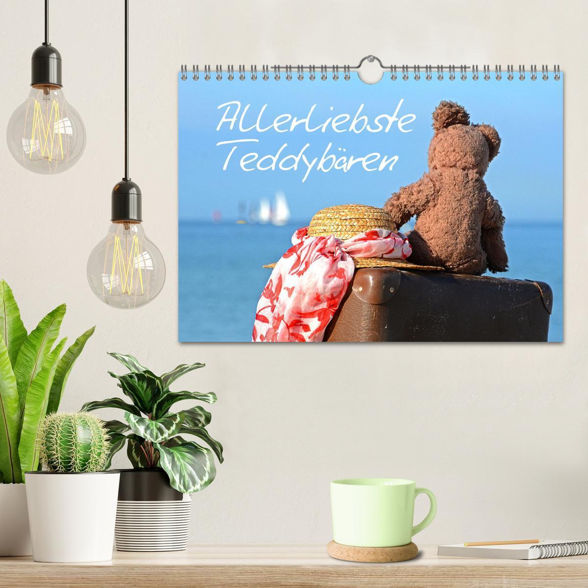 Bild: 9783383964954 | Allerliebste Teddybären (Wandkalender 2025 DIN A4 quer), CALVENDO...