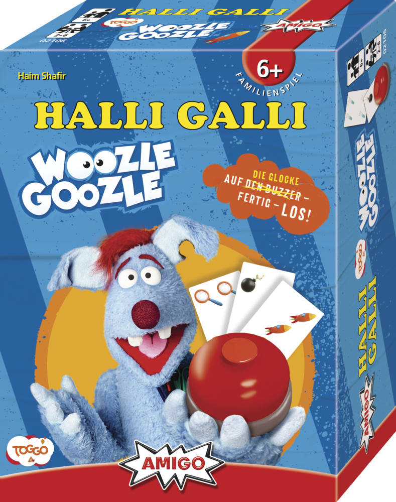 Cover: 4007396021066 | Halli Galli Woozle Goozle (Kinderspiel) | Auf die Glocke fertig los!